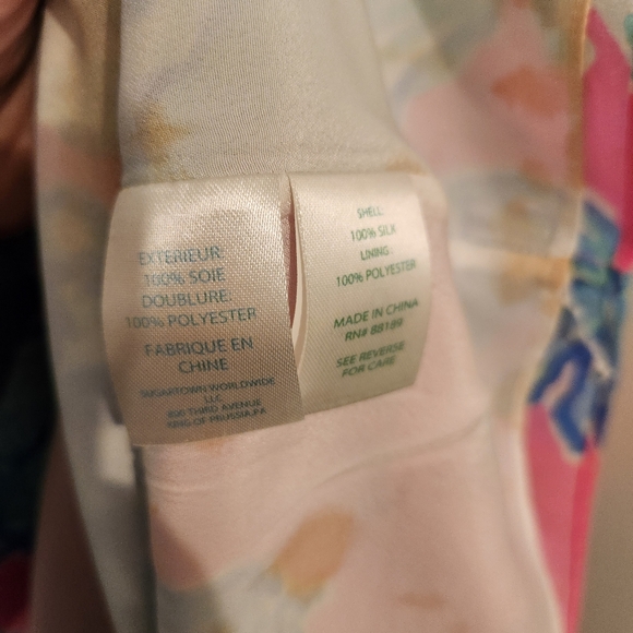 Stunning Lilly Pulitzer 100% Silk Slip Dress – Like NEW! - Picture 10 of 12